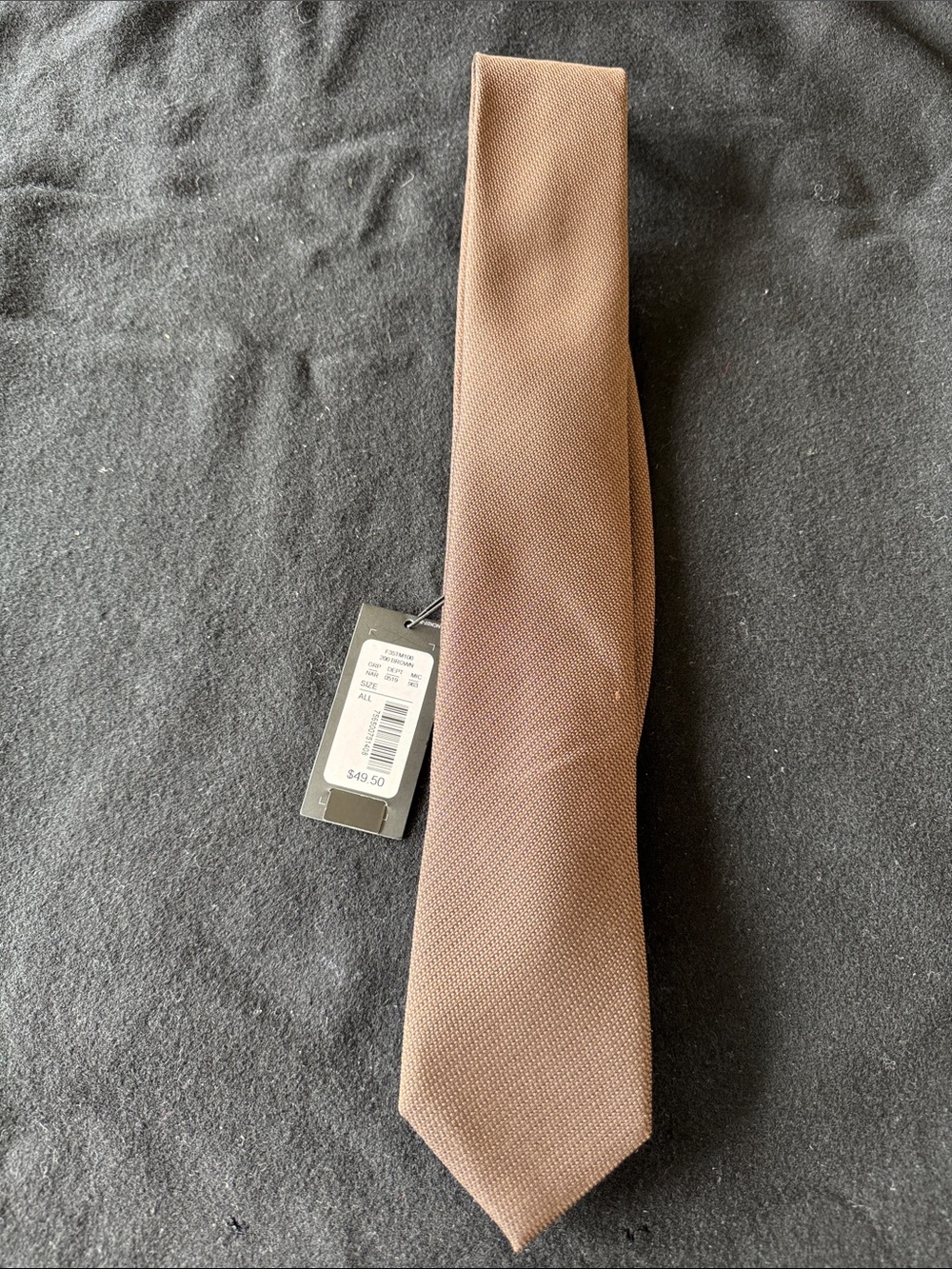 Murano Brown Textured Men's Tie
